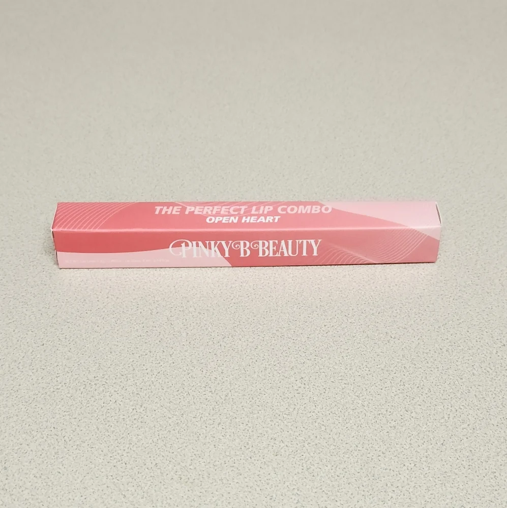 NEW PINKY B COSMETICS The Perfect Lip Combo In Shade OPEN HEART full Size